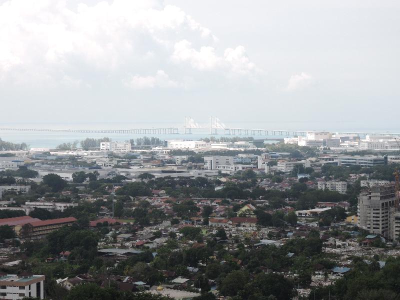 長榮桂冠酒店（槟城) 乔治敦 外观 照片 View of San Diego from the top of the Cabrillo National Monument